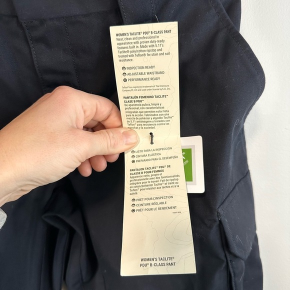 NWT 5.11 Tactical Taclite Patrol Pants Straight Fit Navy Blue - 4 - Picture 4 of 10